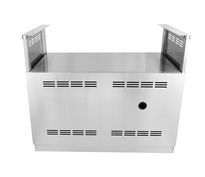 1 PC Gray 40" BBQ Grill Cabinet